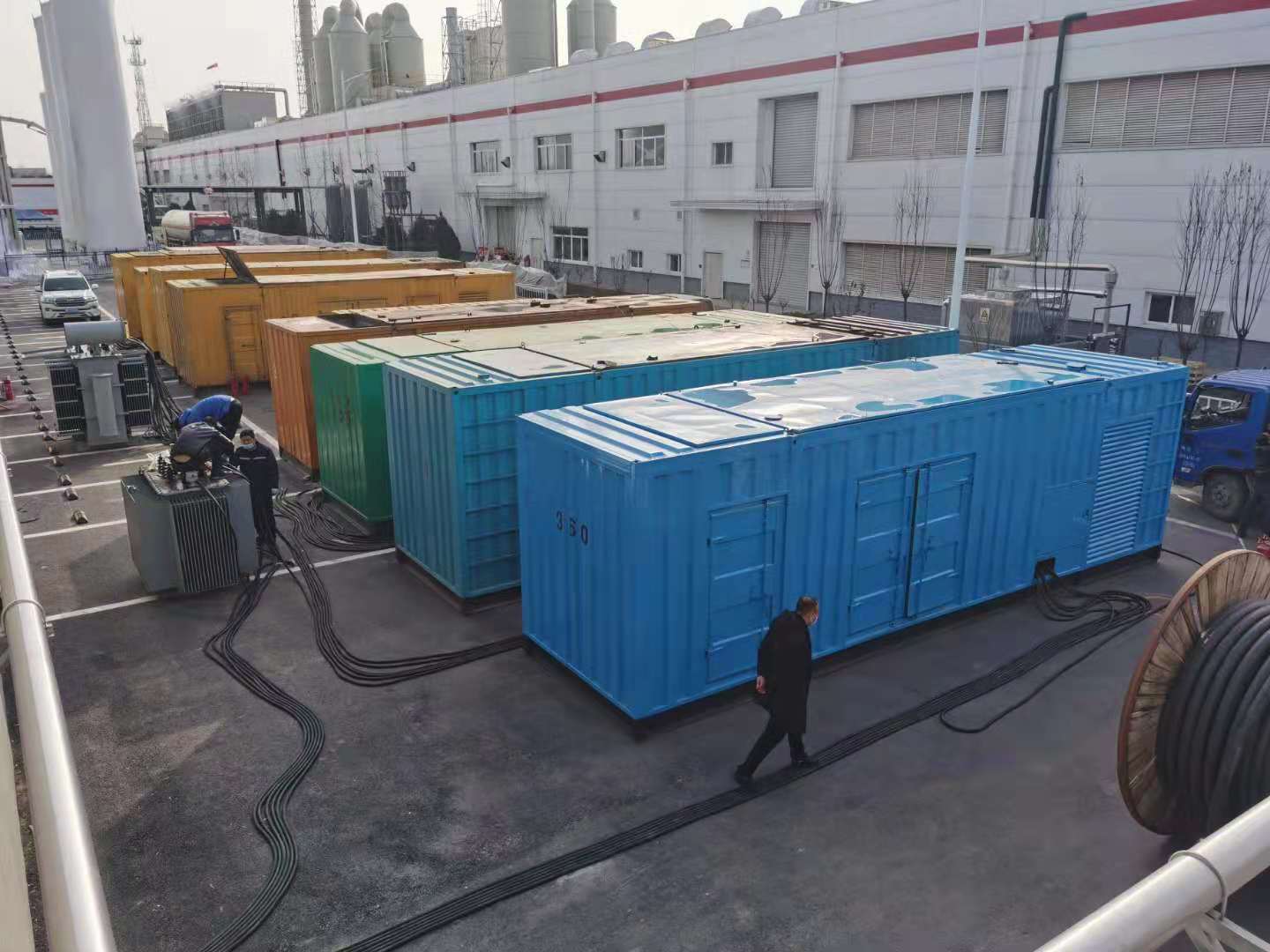 谢通门出租发电机-柴油发电机组三相采用什么接法